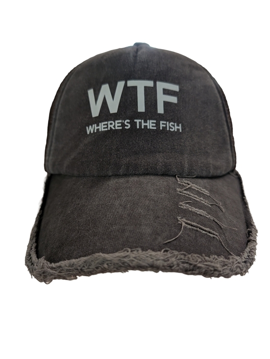 Other - Men's Baseball Caps, WTF, Breathable mesh Outdoor Cap Unisex, Dad Trucker